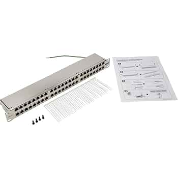 平棚 1200x300x275 Amazon.com: Yankok [CAT6 8 Port Patch Panel Unshielded with
